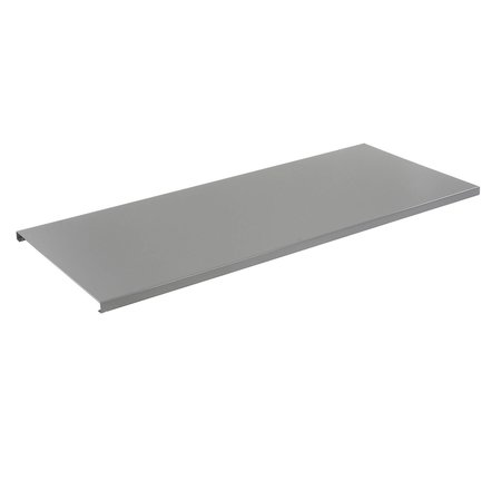 GLOBAL INDUSTRIAL Workbench Top - Steel Square Edge, 12 Gauge Steel, Gray, 72 W x 30 D x 1-3/4 Thick 253CP87